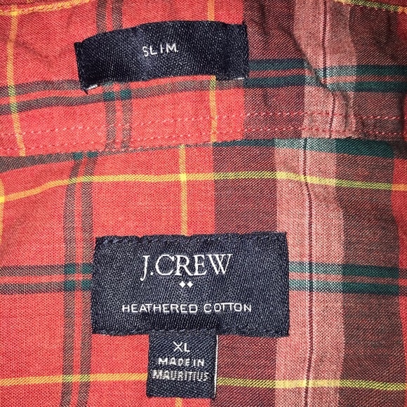 J. Crew Men’s lightweight flannel - Picture 4 of 4